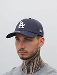 Бейсболка NEW ERA арт. 10145640 Los Angeles Dodgers MLB (темно-синий)